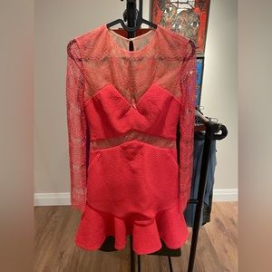 Three Floor Gorgeous Lace Dress Size XS